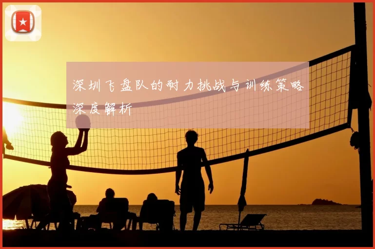 深圳飞盘队的耐力挑战与训练策略深度解析