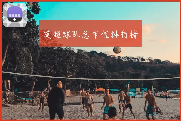 英超球队总市值排行榜