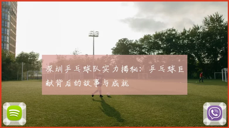 深圳乒乓球队实力揭秘:乒乓球巨献背后的故事与成就