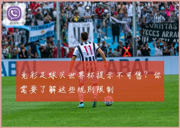 竞彩足球买世界杯提示不可售?你需要了解这些规则限制