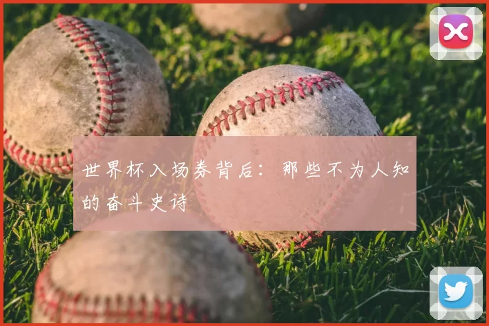 世界杯入场券背后：那些不为人知的奋斗史诗